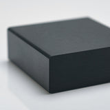 Oxtops DIY Tabletop Blank - 30" Round x 3/4" Thick - Richlite Black Diamond Color Sample Chip