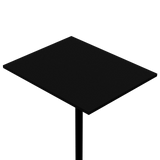 Oxtops DIY Tabletop Blank - 30" x 24" x 3/4" - Richlite Black Diamond