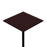 Oxtops DIY Tabletop Blank - 24" x 24" x 3/4" - Richlite Redstone