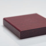 Oxtops DIY Tabletop Blank - 24" x 24" x 3/4" - Richlite Redstone Color Sample Chip